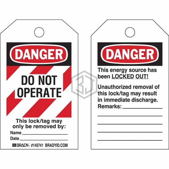 145767 - Brady Corporation - Tags