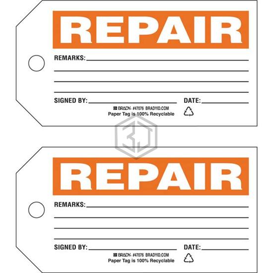 47076 - Brady Corporation - Tags