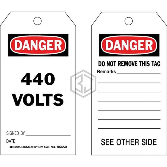 86650 - Brady Corporation - Tags