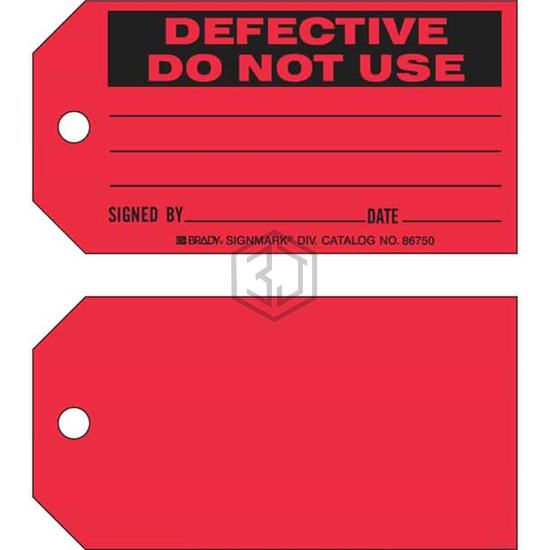 86750 - Brady Corporation - Tags