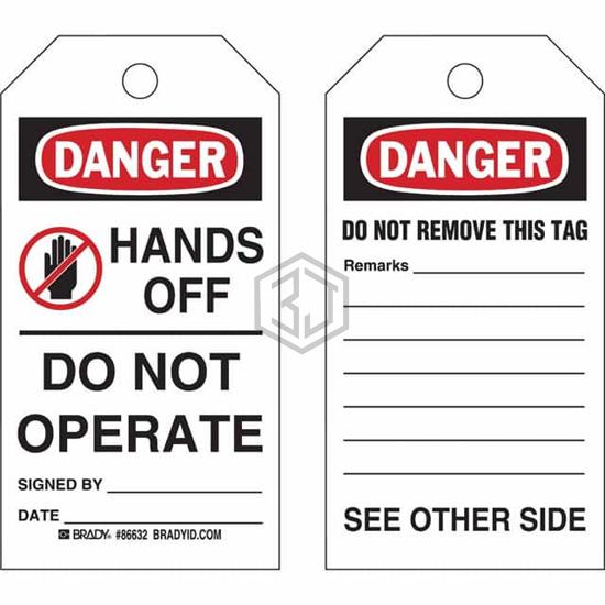 86632 - Brady Corporation - Tags