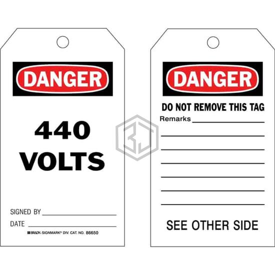 86705 - Brady Corporation - Tags
