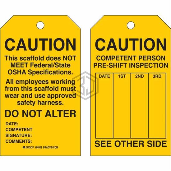 86739 - Brady Corporation - Tags