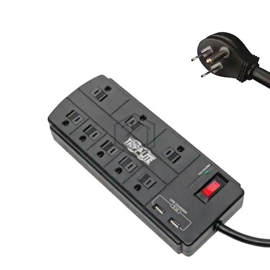 TLP88USBB - Tripp Lite - Power Distribution, Surge Protectors