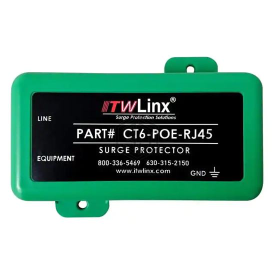 CT6-POE-RJ45 - ITW LINX - Power Distribution, Surge Protectors