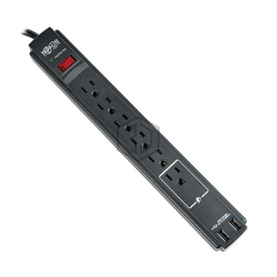 TLP606USBB - Tripp Lite - Power Distribution, Surge Protectors