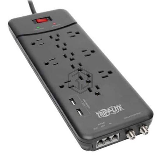 TLP128TTUSBB - Tripp Lite - Power Distribution, Surge Protectors