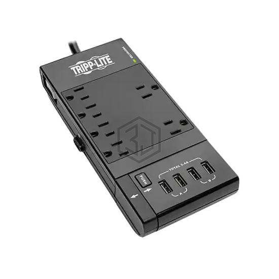 TLP66USBR - Tripp Lite - Power Distribution, Surge Protectors