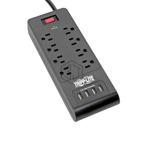 TLP864USBB - Tripp Lite - Power Distribution, Surge Protectors