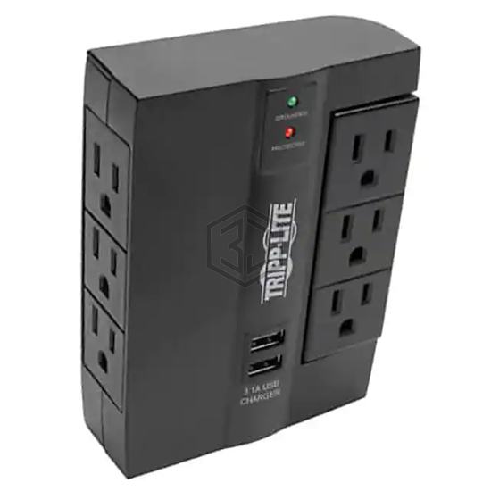 SWIVEL6USB - Tripp Lite - Power Distribution, Surge Protectors