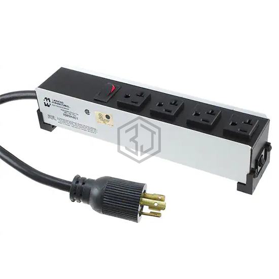 1589H4C1 - Hammond Manufacturing - Power Distribution, Surge Protectors