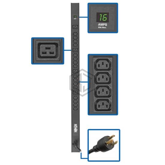 PDUMV20HV-36 - Tripp Lite - Power Distribution, Surge Protectors