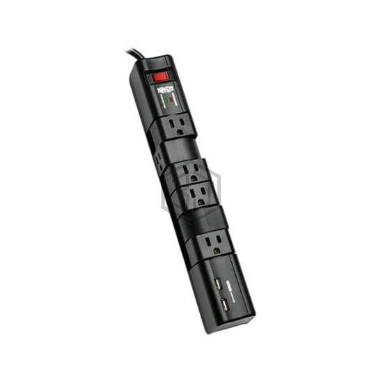 TLP608RUSBB - Tripp Lite - Power Distribution, Surge Protectors