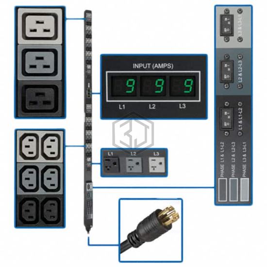 PDU3MV6L2130 - Tripp Lite - Power Distribution, Surge Protectors