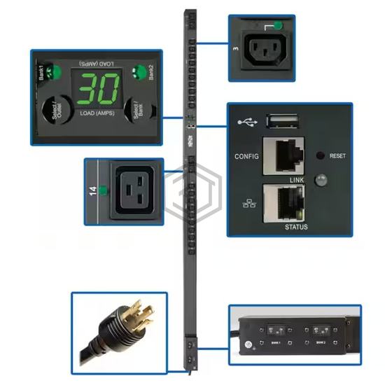 PDUNVR30HVLX - Tripp Lite - Power Distribution, Surge Protectors