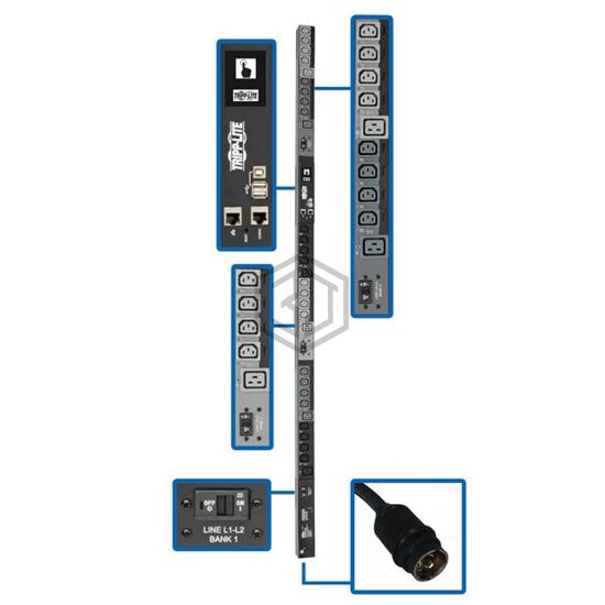 PDU3EVNR6L2130 - Tripp Lite - Power Distribution, Surge Protectors