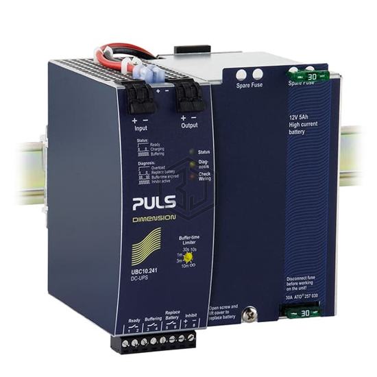 UBC10.241 - PULS, LP - Uninterruptible Power Supply (UPS) Systems