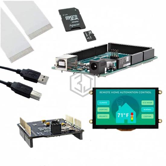 NHD-5.0-800480FT-CTXL-CTP-KIT - Digi-Key Kit (VA) - Educational Kits