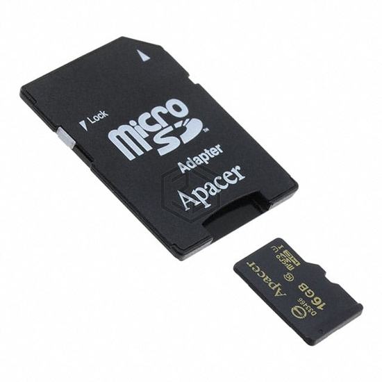 AP16GMCSH10U1-B - Apacer Memory America - Memory Cards
