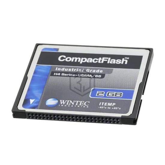 W7CF002G1XAI-H41TF-02D.A6 - Wintec Industries - Memory Cards
