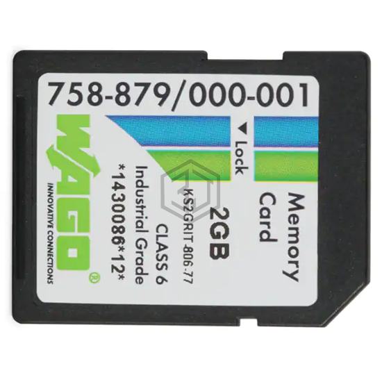 758-879/000-001 - WAGO Corporation - Memory Cards