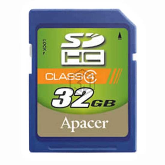 AP32GSDHC4-B - Apacer Memory America - Memory Cards