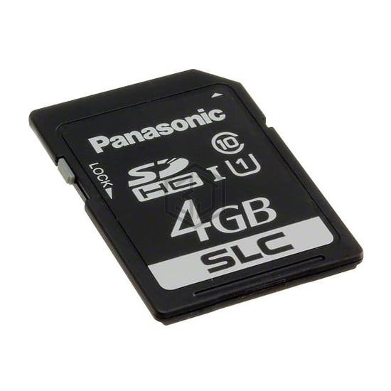 RP-SDFC04DA1 - Panasonic Electronic Components - Memory Cards