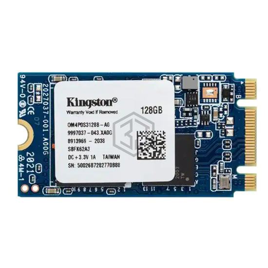 OM4P0S3256Q-A0 - Kingston - Solid State Drives (SSDs), Hard Disk Drives (HDDs)