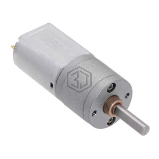 3708 - Pololu Corporation - Motors - AC, DC