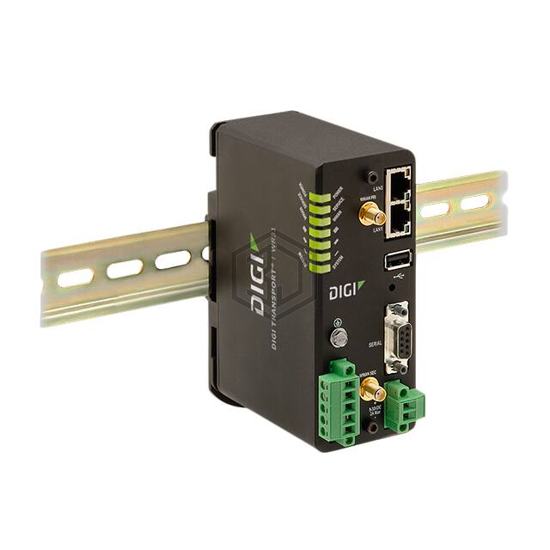 WR31-M22A-DE1-TB - Digi - Gateways, Routers