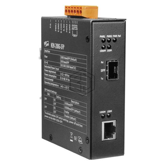 NSM-200G-SFP - ICP DAS USA INC - Media Converters