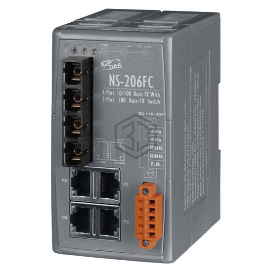 NS-206FC - ICP DAS USA INC - Media Converters