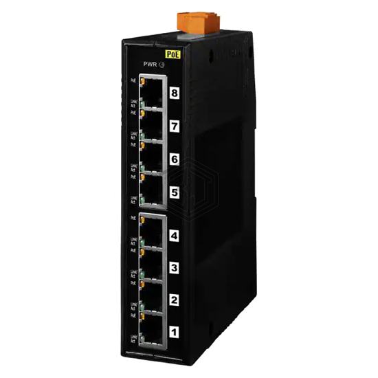 NS-208PSE - ICP DAS USA INC - Switches, Hubs