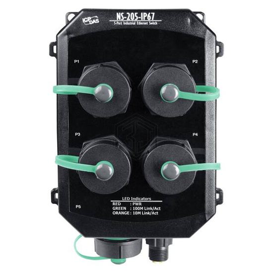 NS-205IP67 - ICP DAS USA INC - Switches, Hubs