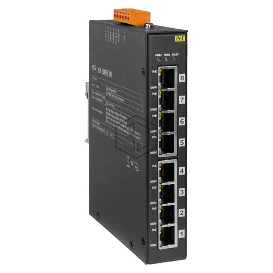 NSM-208PSE-24V - ICP DAS USA INC - Switches, Hubs