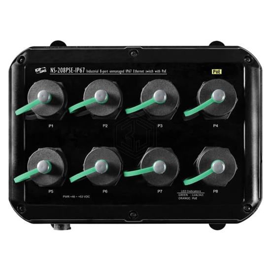 NS-208PSE-IP67 - ICP DAS USA INC - Switches, Hubs