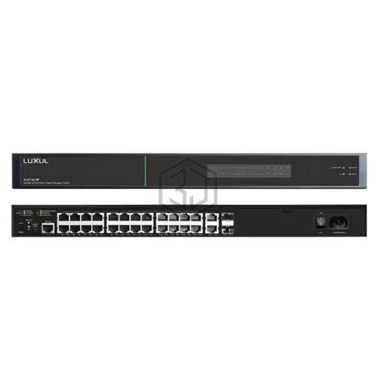LUX-AMS-2624P-PC - BZBGEAR - Switches, Hubs