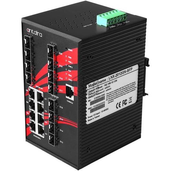 LNX-2012GN-SFP-T - ICOMTECH, INC. - Switches, Hubs