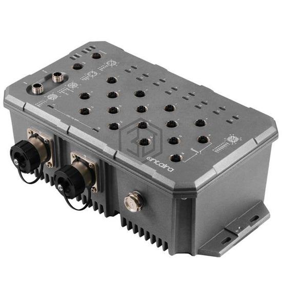 LMX-1802G-M12-10G-SFP-67-T - ICOMTECH, INC. - Switches, Hubs