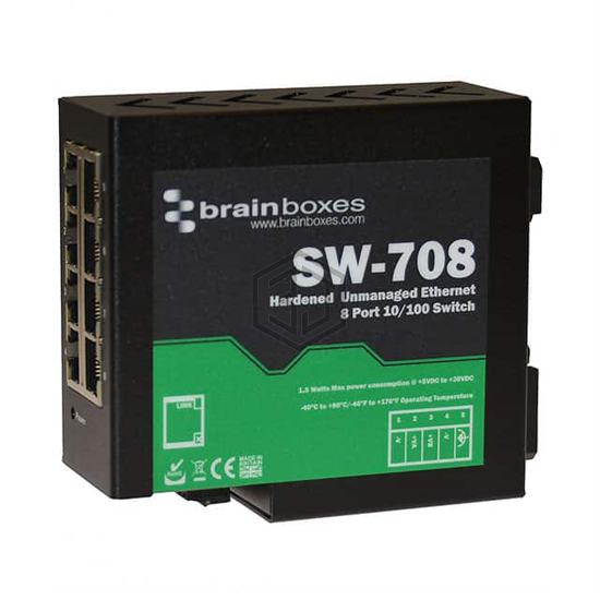 SW-708 - Brainboxes - Switches, Hubs