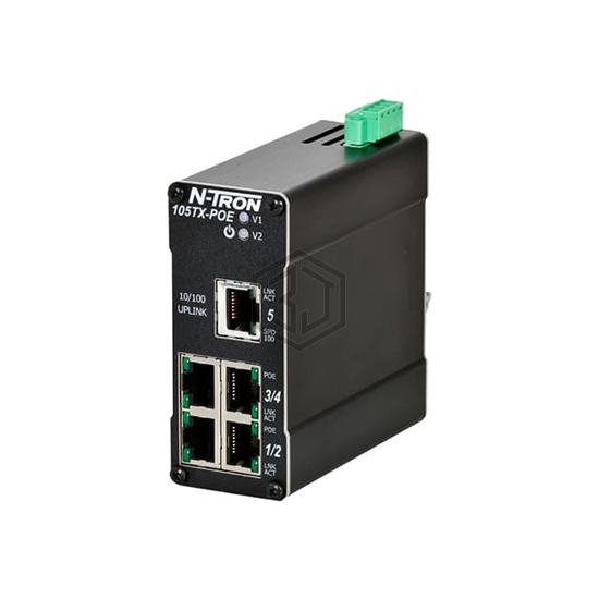 105TX-POE-MDR - Red Lion Controls - Switches, Hubs