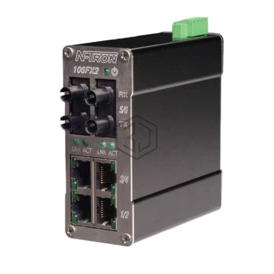 106FXE2-ST-40-MDR - Red Lion Controls - Switches, Hubs