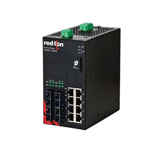 NT24K-12FXE4-SC-15 - Red Lion Controls - Switches, Hubs
