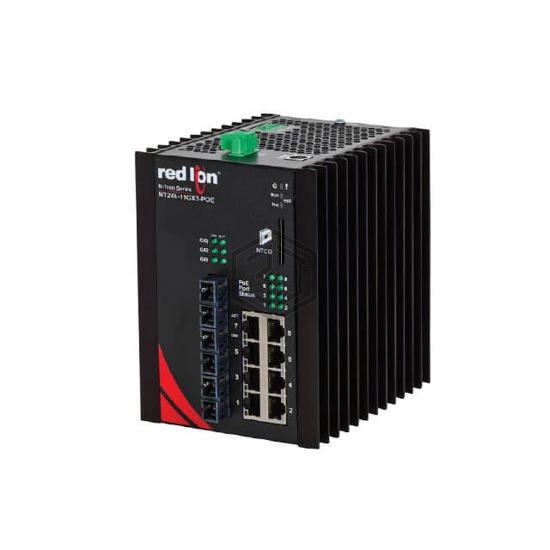 NT24K-11GX3-SC-POE - Red Lion Controls - Switches, Hubs