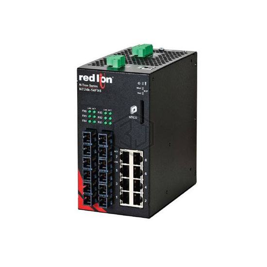 NT24K-14FXE6-ST-40 - Red Lion Controls - Switches, Hubs