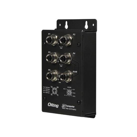 TPS-141TX-M12 - ORing Networking - Switches, Hubs