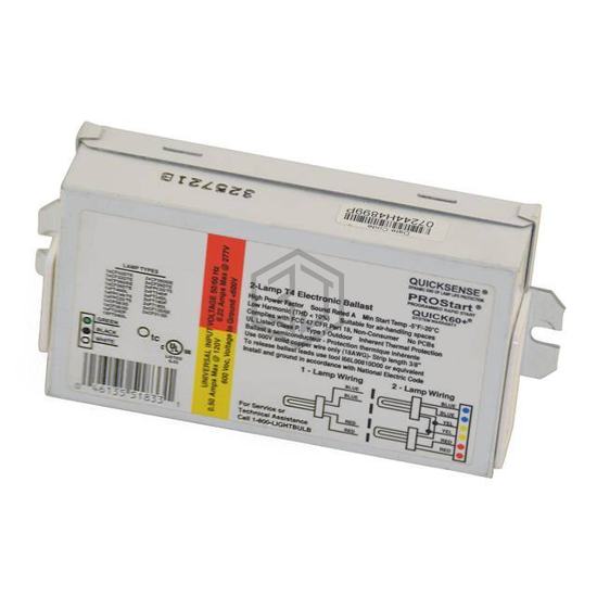 WW-EY1X-9 - Interlight - Ballasts, Inverters
