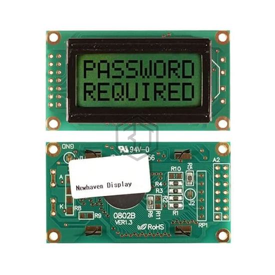 NHD-0208BZ-RN-YBW-33V - Newhaven Display Intl - Display Modules - LCD, OLED Character and Numeric