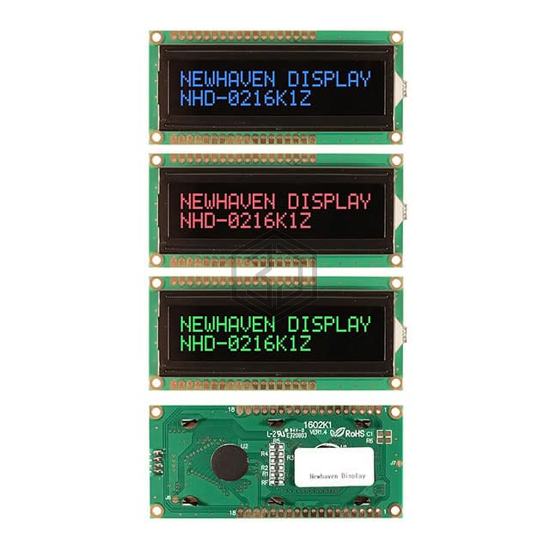 NHD-0216K1Z-NS(RGB)-FBW-REV1 - Newhaven Display Intl - Display Modules - LCD, OLED Character and Numeric