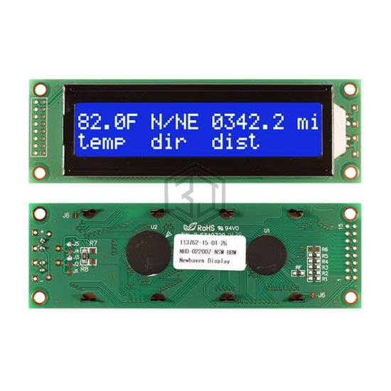 NHD-0220DZ-NSW-BBW - Newhaven Display Intl - Display Modules - LCD, OLED Character and Numeric